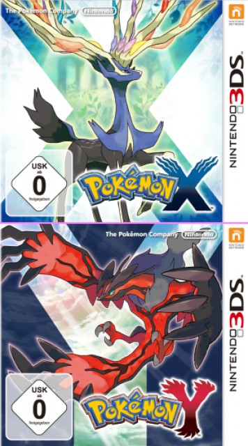 Cover: Pok&eacute;mon X & Pok&eacute;mon Y