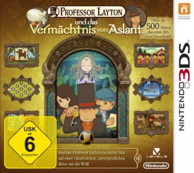 Cover: Professor Layton und das Verm&auml;chtnis von Aslant