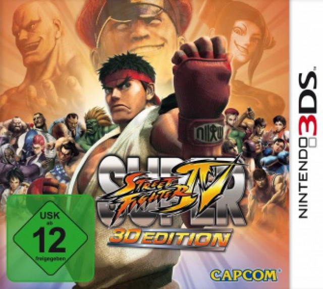 Cover: Super Street Fighter IV 3D Edition