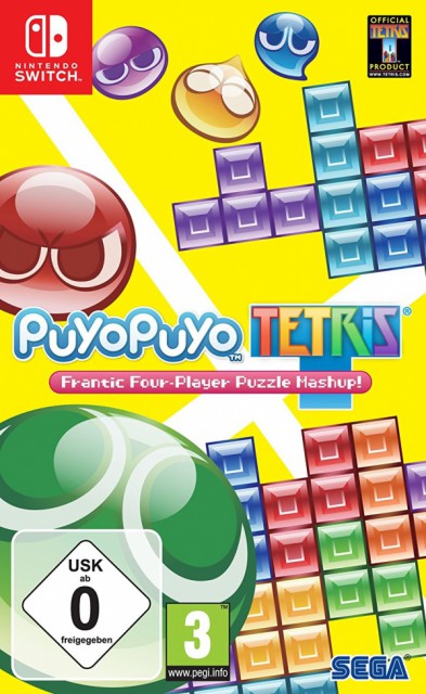 Cover: Puyo Puyo Tetris: Frantic Four-Player Puzzle Mashup!